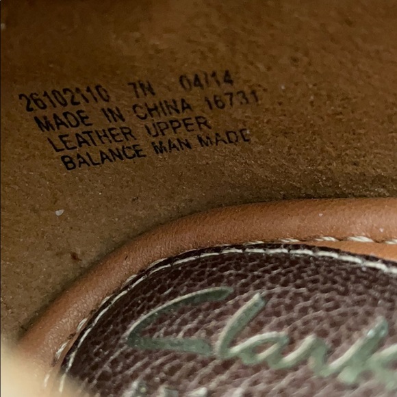 Clarks artisan flats size 7N - Picture 10 of 11